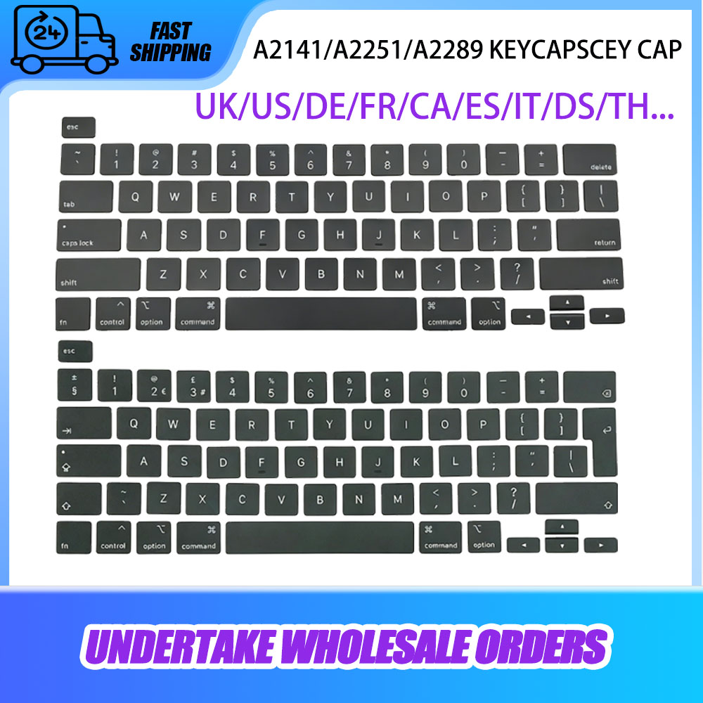 Retro Gaming Mac - 새로운 노트북 A2141 A2251 A2289 키캡