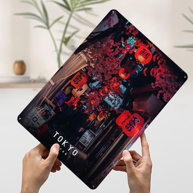 도쿄 프린트 포스터 맞춤형 벽 장식 레트로 빈티지 메탈 - Retro Gaming Tokyo 리뷰 및 가격