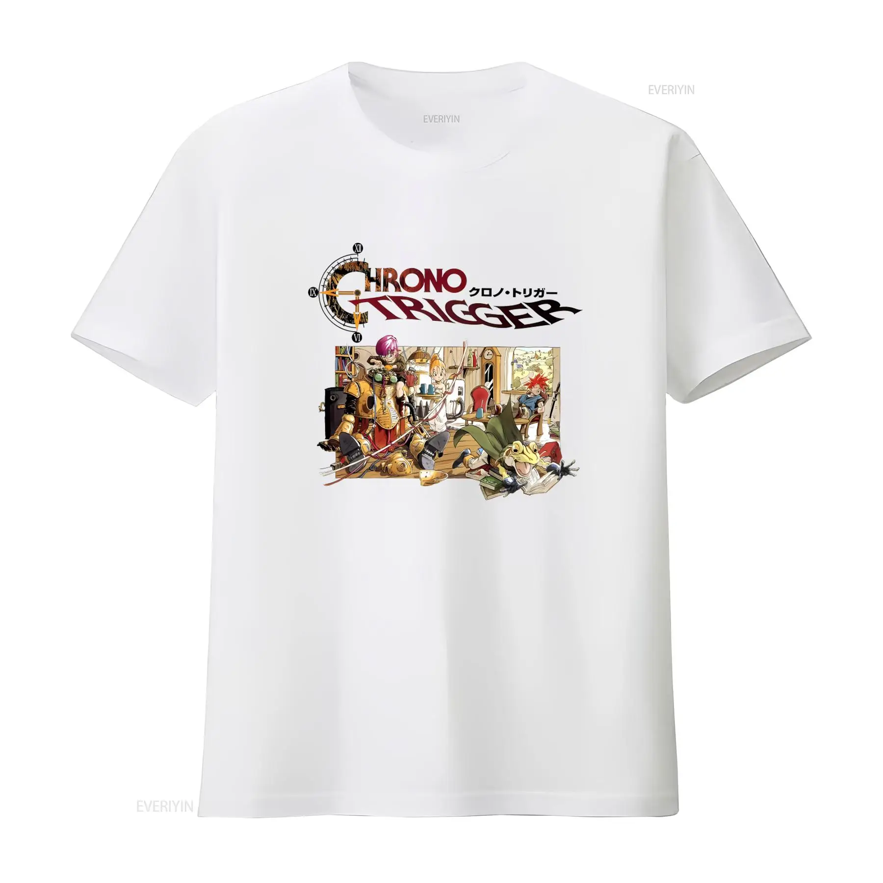 크로노 트리거 비디오 게임 로고 티셔츠 사이즈 S 5X - Retro Gaming Logo 리뷰 및 가격