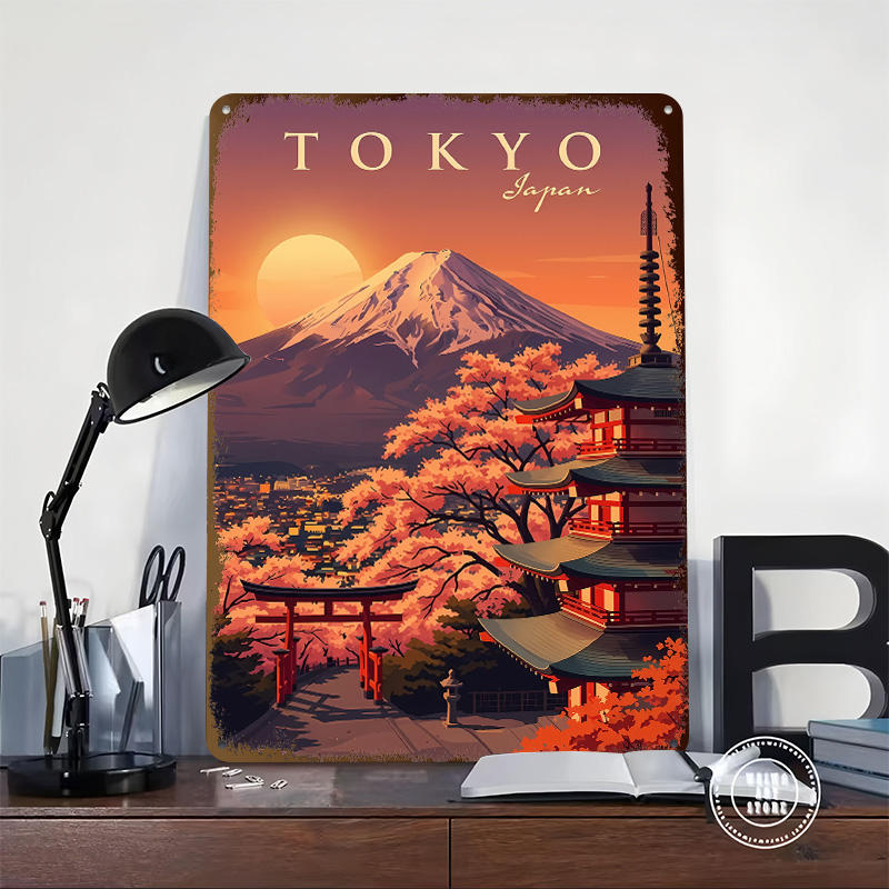 도쿄 일본 빈티지 여행 메탈 포스터 맞춤형 벽 장식 레 - Retro Gaming Tokyo 리뷰 및 가격