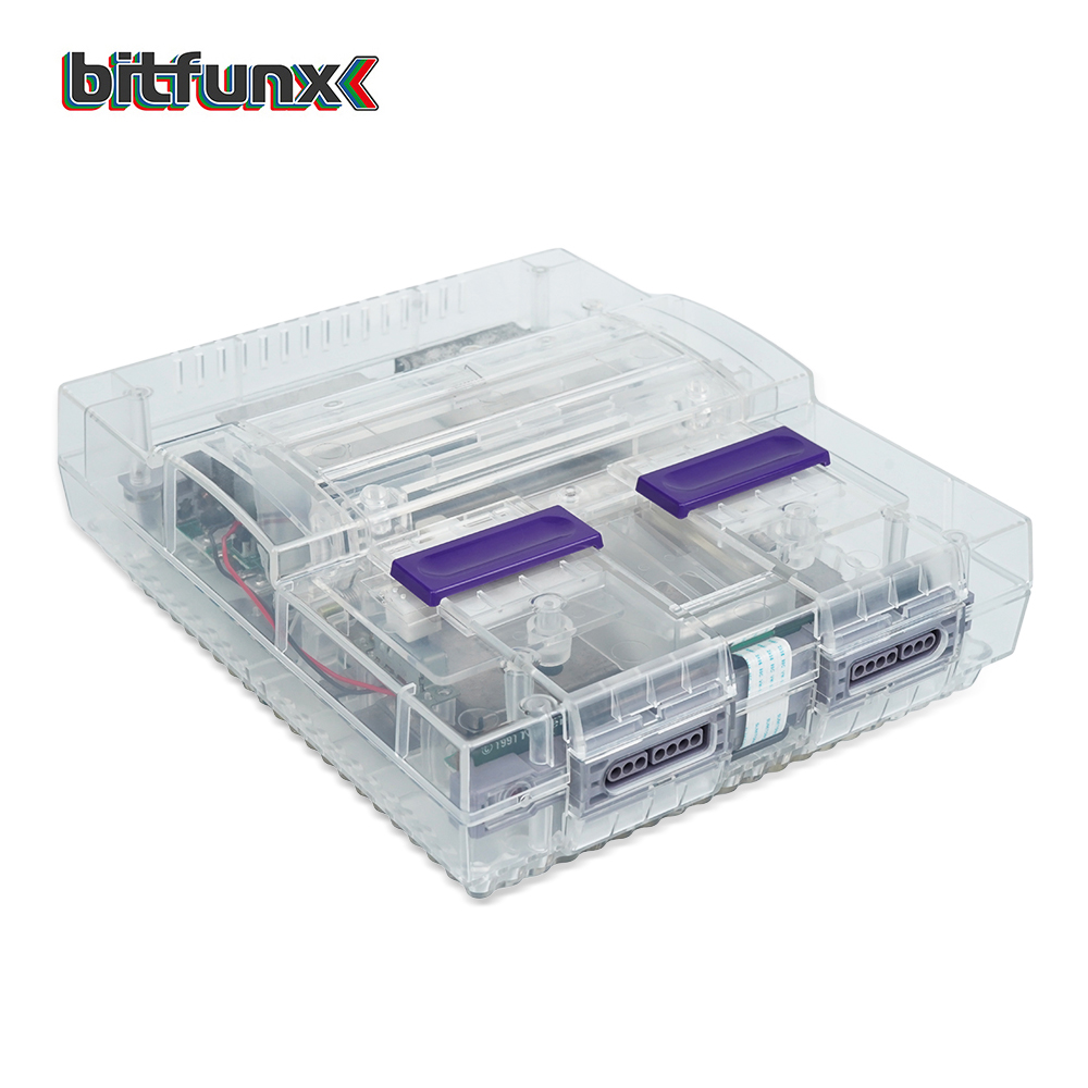 Bitfunx SNES 교체 쉘 투명 케이스 Ninte - Retro Gaming Console 리뷰 및 가격